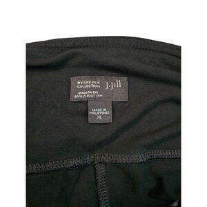J.Jill Wearever Collection Boot Cut Pants Black whimsygoth grunge wardrobe basic